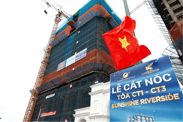 Lễ cất nóc Sunshine Riverside – Dự án 5 sao đẳng cấp nhất khu vực Tây Hồ Tây