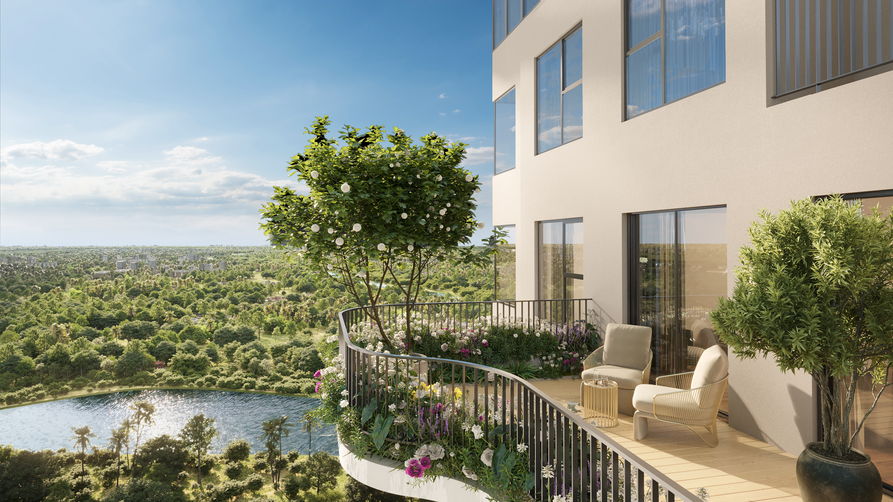 Tháp đôi Sky Retreat đáp ứng nhu cầu sống trên cao của cư dân hiện đại - 1