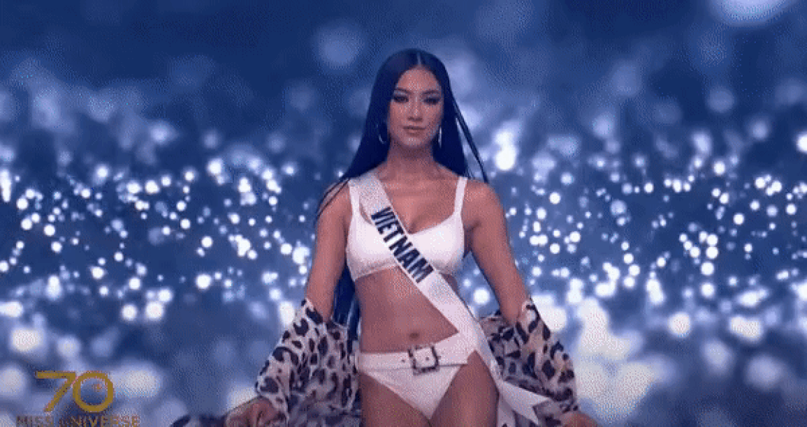 Kim Duyên trình diễn bùng nổ và tự tin tại bán kết Hoa hậu Hoàn vũ 2021 - 7 Kim Duyên trình diễn bùng nổ và tự tin tại bán kết Hoa hậu Hoàn vũ 2021 - 7