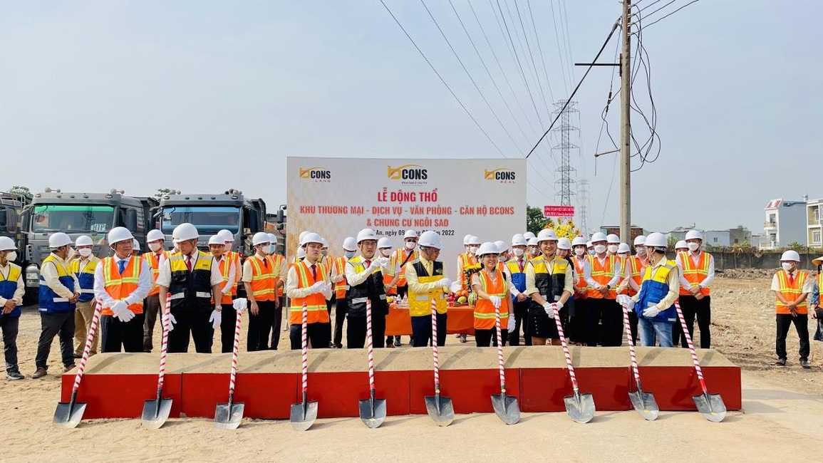 Công bố 3 dự án mới, Tập đoàn Bcons tăng tốc mạnh mẽ trong 2022 - 1 Công bố 3 dự án mới, Tập đoàn Bcons tăng tốc mạnh mẽ trong 2022 - 1