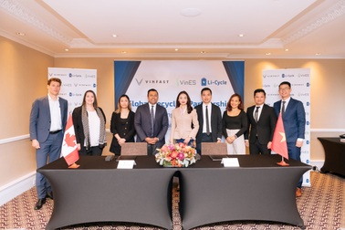 VinES và Li-Cycle hợp tác tái chế pin toàn cầu