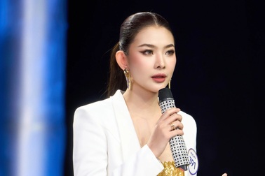 Mỹ nhân cao 1,75m gây ấn tượng tại Hoa hậu Hoàn vũ Việt Nam 2025