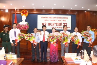 Sóc Trăng: Bầu 4 Phó Chủ tịch HĐND và UBND tỉnh