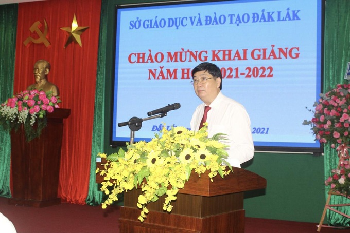 Đắk Lắk: Lễ khai giảng năm học mới 2021-2022   - Ảnh 1.