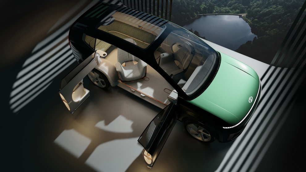 Hyundai SEVEN Concept ra mắt: Không gương cửa, không vô-lăng - 6 Hyundai SEVEN Concept ra mắt: Không gương cửa, không vô-lăng - 6