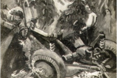 Chuyện tình cảm động của người anh hùng lấy thân chèn bánh pháo