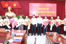 Cần Thơ luân chuyển, bổ nhiệm nhiều cán bộ chủ chốt