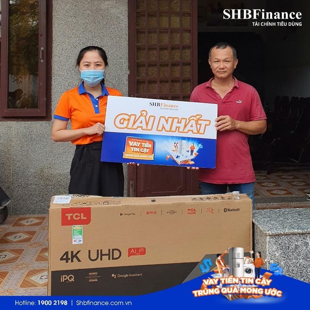 SHB Finance trao giải chương trình Vay tiền tin cậy, trúng quà mong ước - 2 SHB Finance trao giải chương trình Vay tiền tin cậy, trúng quà mong ước - 2