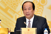 Kỷ luật cảnh cáo nguyên Chủ nhiệm Văn phòng Chính phủ Mai Tiến Dũng