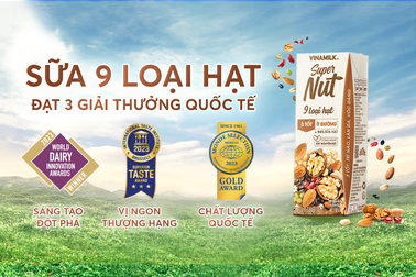 Vinamilk Super Nut giành 3 giải thưởng quốc tế về sáng tạo, vị ngon và chất lượng