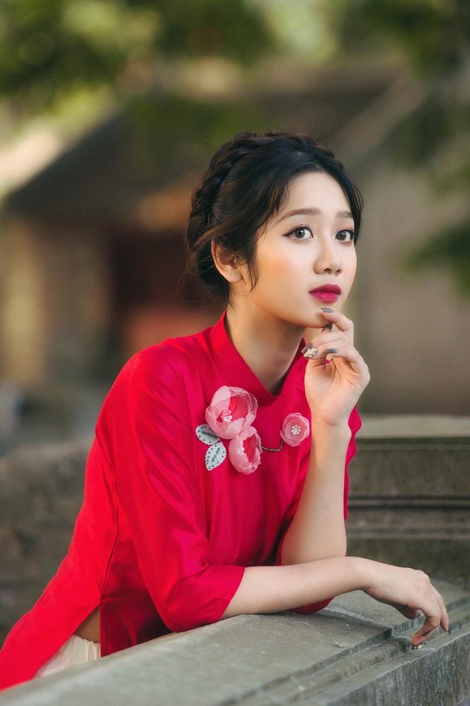 “Thiên thần ảnh thẻ” Lào Cai xinh xắn ngóng Xuân sang - 5 “Thiên thần ảnh thẻ” Lào Cai xinh xắn ngóng Xuân sang - 5