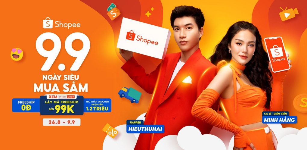 Tận hưởng nhiều ưu đãi cùng Shopee dịp 9.9 - Ngày siêu mua sắm - 2 Tận hưởng nhiều ưu đãi cùng Shopee dịp 9.9 - Ngày siêu mua sắm - 2