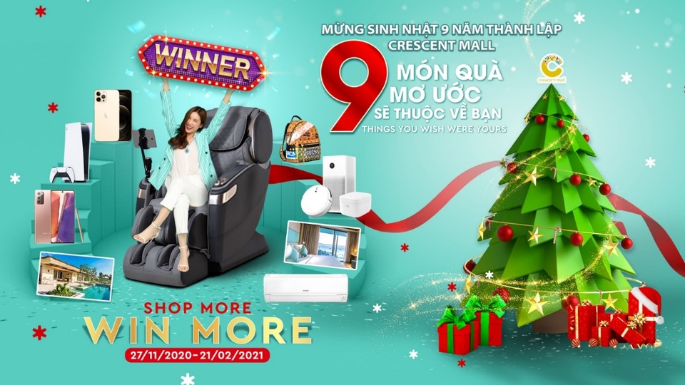 Hân hoan đón năm mới 2021 An khang Thịnh vượng cùng Crescent Mall - 3 Hân hoan đón năm mới 2021 An khang Thịnh vượng cùng Crescent Mall - 3