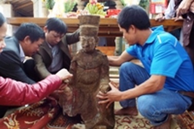 Quảng Bình: Phát hiện nhiều cổ vật khi xây dựng chùa Hoằng Phúc