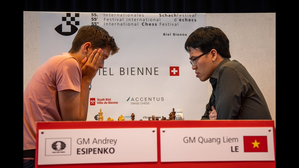 Quang Liêm vô địch giải cờ vua Biel Grandmaster - 1 Quang Liêm vô địch giải cờ vua Biel Grandmaster - 1