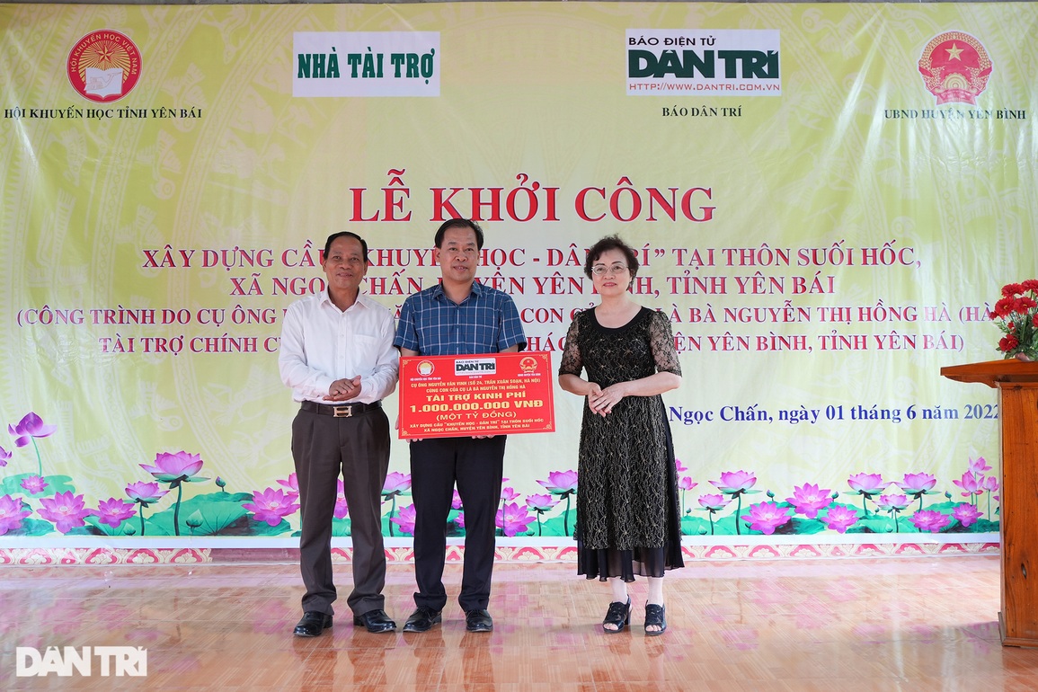 Khởi công xây cầu Khuyến học và Dân trí giúp hơn 200 học sinh vượt lũ - 3 Khởi công xây cầu Khuyến học và Dân trí giúp hơn 200 học sinh vượt lũ - 3