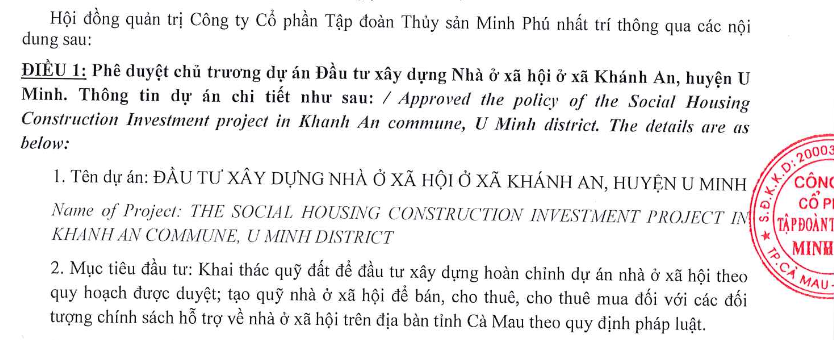 Raja Udang ingin memperluas ke perumahan sosial - 1 Vua tôm muốn lấn sân làm nhà ở xã hội - 1