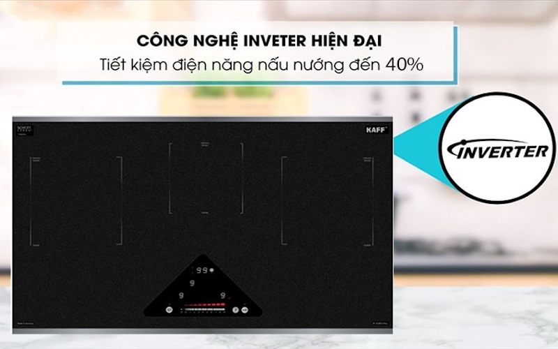 Bếp từ Kaff KF-IC5801II Plus an toàn, tiết kiệm và thân thiện với môi trường