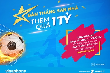 VinaPhone “tăng nhiệt” cho trận Chung kết lượt về AFF Cup 2018