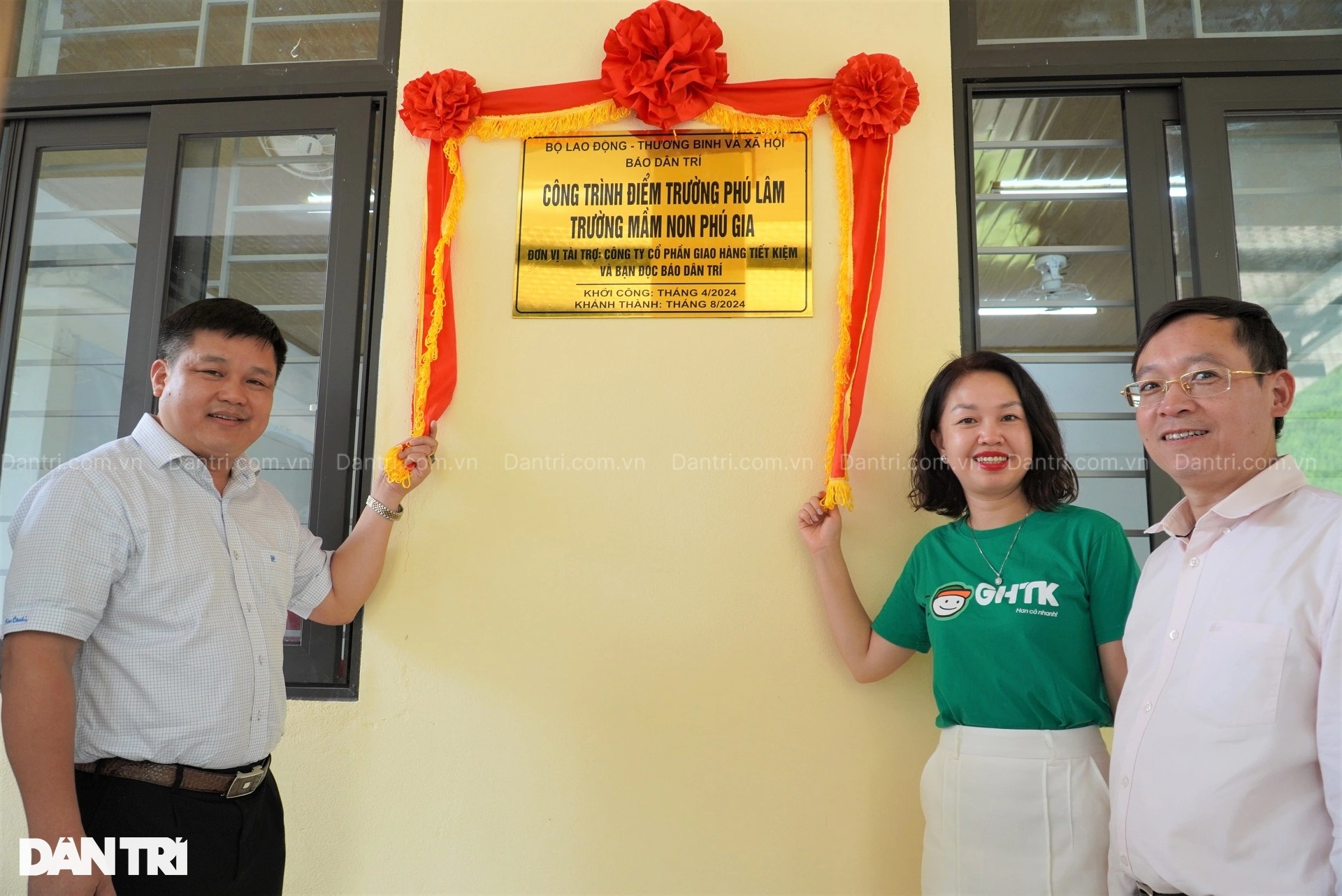 View - Ngập tràn niềm vui ngày khánh thành điểm trường Dân trí tại vùng "chảo lửa" | Báo Dân trí