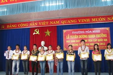 Đà Nẵng: Tuyên dương 92 học sinh đạt giải cấp quốc gia và đỗ ĐH