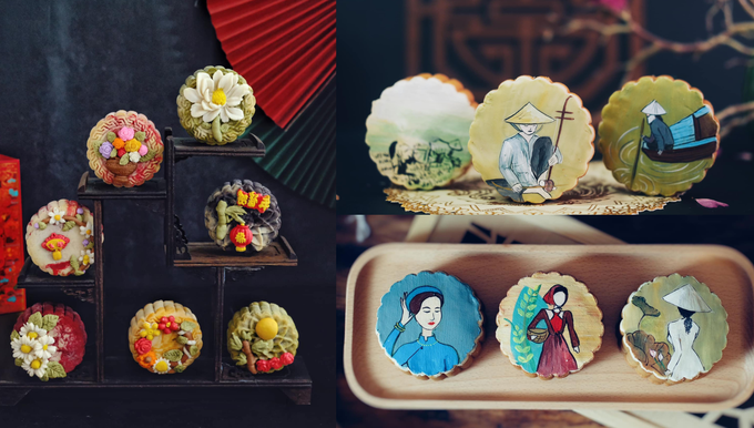 Cô gái gây sốt khi tạo hình 3D, tranh dân gian Đông Hồ lên bánh Trung thu - 5 Cô gái gây sốt khi tạo hình 3D, tranh dân gian Đông Hồ lên bánh Trung thu - 5