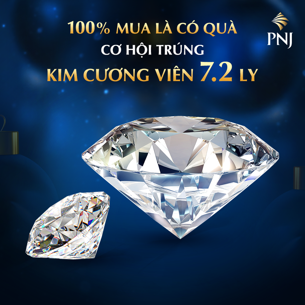 Quà tặng Giáng sinh từ PNJ: Cơ hội sở hữu kim cương viên 7,2 ly - 2 Quà tặng Giáng sinh từ PNJ: Cơ hội sở hữu kim cương viên 7,2 ly - 2