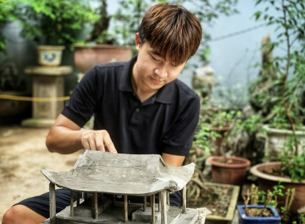Chàng trai 9x đam mê thu nhỏ đình, chùa, nhà cổ - 1 Chàng trai 9x đam mê thu nhỏ đình, chùa, nhà cổ - 1
