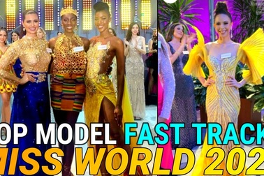 Thí sinh Hoa hậu Thế giới 2021 diễn thời trang