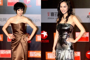 Từ Nhược Tuyên và Chu Ân trẻ trung tại đêm “Star Style Awards”