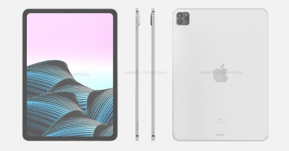 Lộ loạt ảnh cho thấy thiết kế của iPad Pro phiên bản 2021 - 2 Lộ loạt ảnh cho thấy thiết kế của iPad Pro phiên bản 2021 - 2