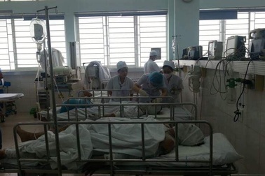 Nổ khí hầm tàu, 6 công nhân bỏng nặng