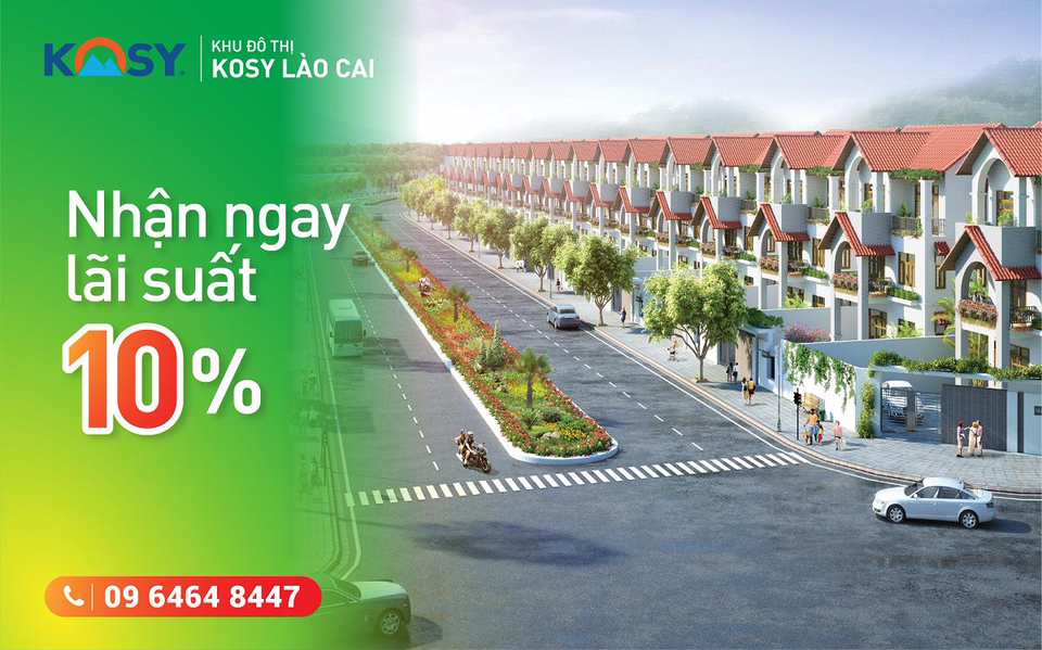 Kosy Lào Cai tung chính sách chiết khấu hấp dẫn - 1 Kosy Lào Cai tung chính sách chiết khấu hấp dẫn - 1
