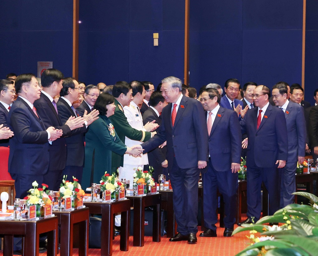 Tổng Bí thư Tô Lâm dự Đại hội đại biểu Đảng bộ Chính phủ lần thứ nhất - 6 Tổng Bí thư Tô Lâm dự Đại hội đại biểu Đảng bộ Chính phủ lần thứ nhất - 6