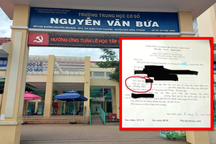 Vụ viết đơn xin không thi lớp 10: Học sinh tự viết theo mẫu đơn của trường