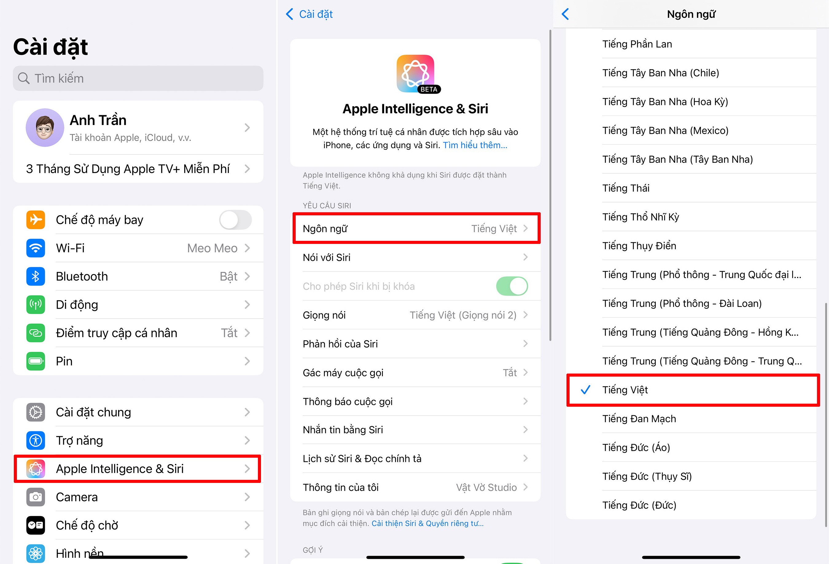Hướng dẫn cập nhật iOS 18.4 Beta để sử dụng Siri tiếng Việt | Báo Dân trí