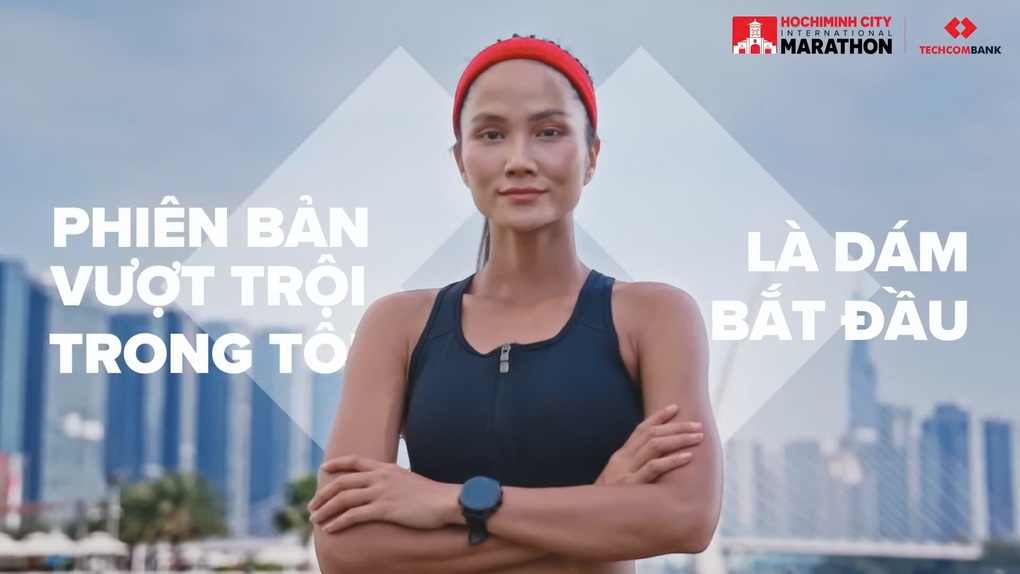 HHen Nie tham gia Marathon Quốc tế TPHCM Techcombank mùa 7 - 1 HHen Nie tham gia Marathon Quốc tế TPHCM Techcombank mùa 7 - 1