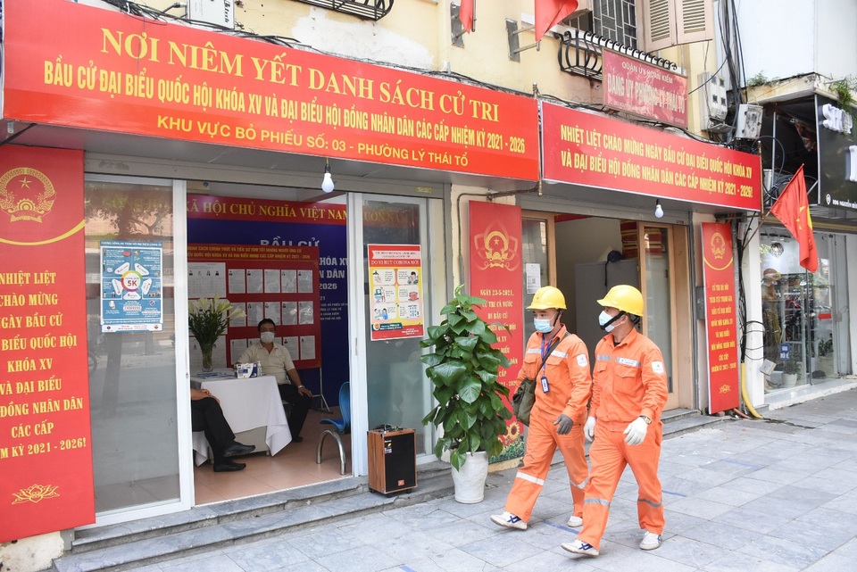 EVNHANOI huy động nguồn lực đảm bảo cung cấp điện dịp bầu cử - 1 EVNHANOI huy động nguồn lực đảm bảo cung cấp điện dịp bầu cử - 1