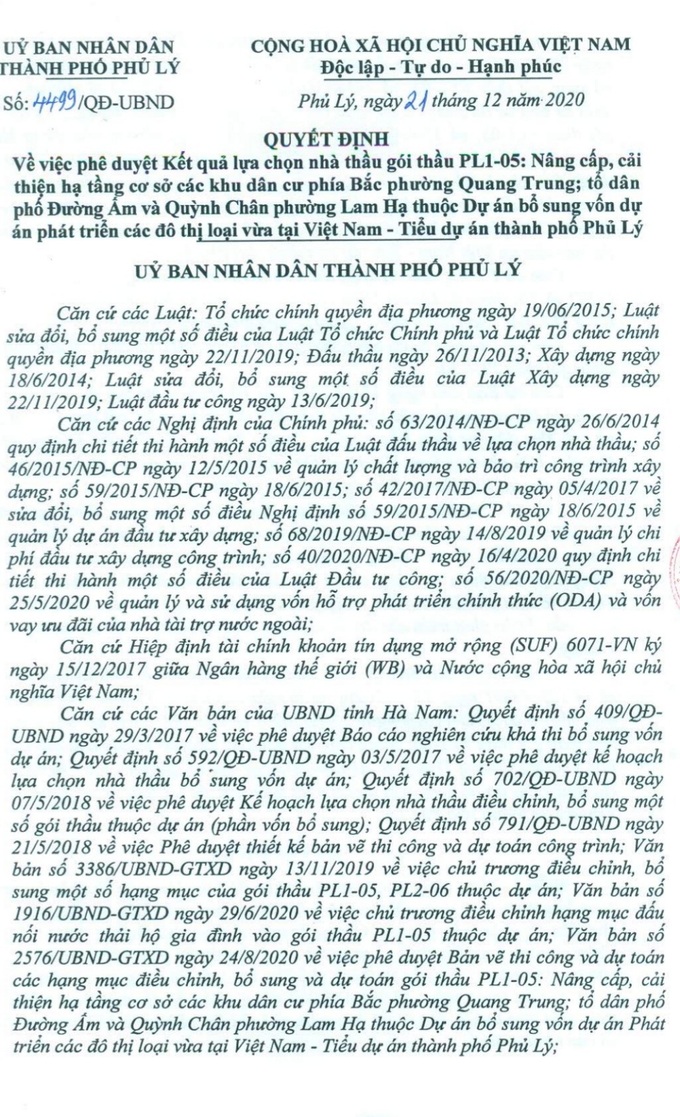 Phủ Lý, Hà Nam: Dân tố nhà thầu thi công dùng vật liệu không đúng quy chuẩn - Ảnh 3.