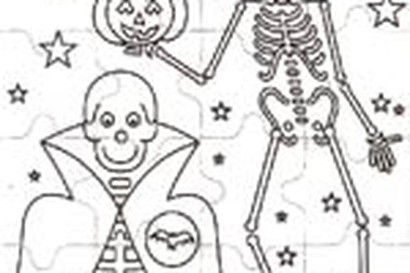 Xác người bị nhầm là vật trang trí Halloween