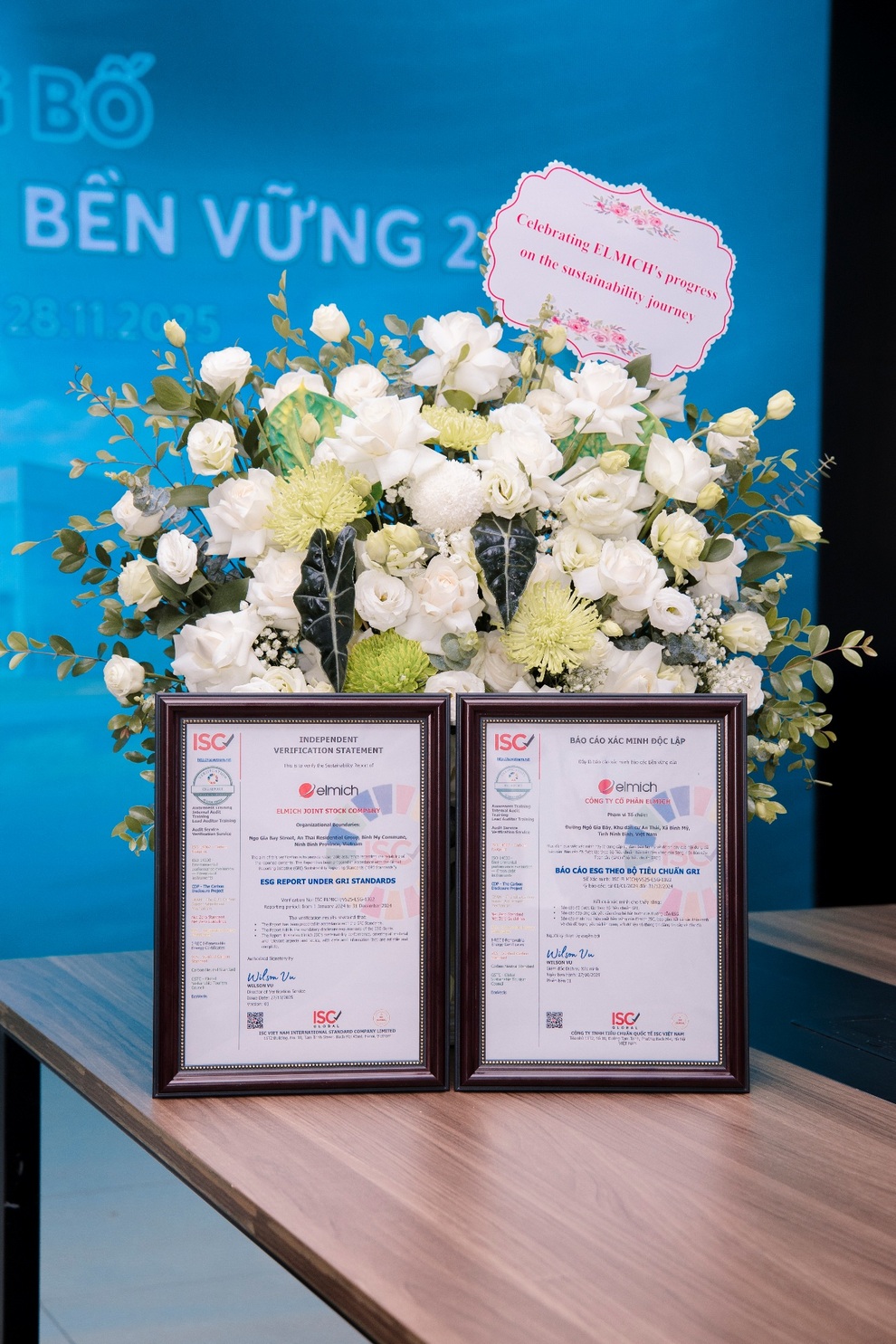 Elmich, ESG 보고서 2025 - 5호 발간 Elmich công bố Báo cáo ESG 2025 - 5