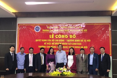 Bổ nhiệm nhân sự trường Cao đẳng Công nghệ Bách khoa Hà Nội