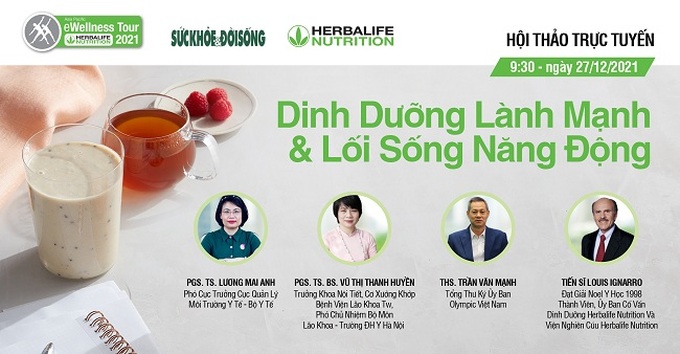 Hội thảo giúp mọi người hiểu rõ tầm quan trọng, ý nghĩa của dinh dưỡng lành mạnh cùng lối sống năng động trong việc nâng cao sức khỏe.