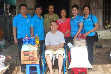 Hơn 73 triệu đồng đến với người phụ nữ gồng mình chăm chồng tật, con tàn phế