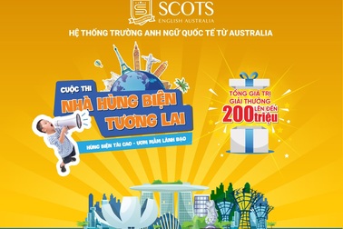 Scots English Australia trao cơ hội bước ra thế giới cho thí sinh “Nhà hùng biện tương lai”