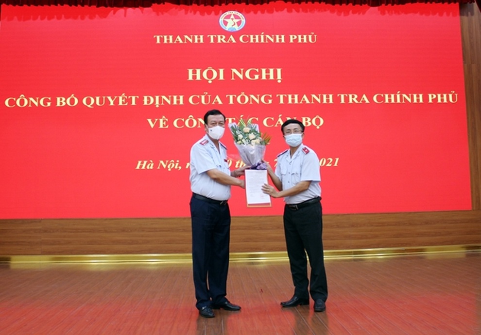 Thanh tra Chính phủ điều động, bổ nhiệm 5 lãnh đạo cấp vụ - 2 Thanh tra Chính phủ điều động, bổ nhiệm 5 lãnh đạo cấp vụ - 2