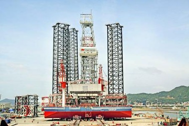 Lần đầu tiên Việt Nam chế tạo giàn khoan tự nâng