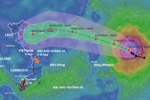 Bão Ragasa tăng cấp rất nhanh, có thể thành siêu bão vào 23/9
