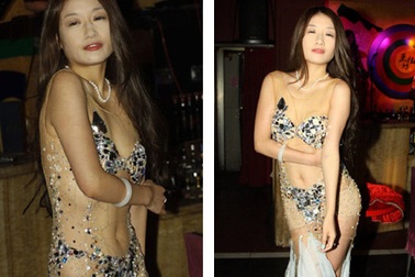 Một người mẫu Trung Quốc bị “ném đá” vì mặc hở hang 