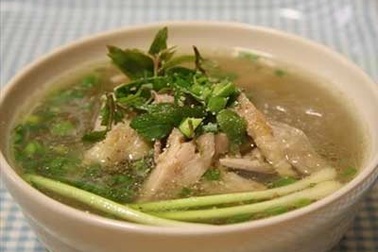 Tô miến gà như thang thuốc cảm